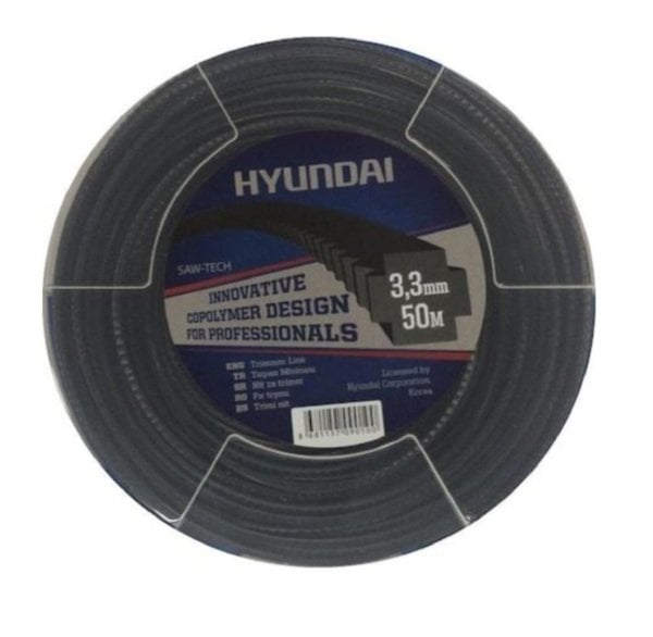 Tırpan Misina Dişli Tırtıklı 3.3mm 50mt Hyundai