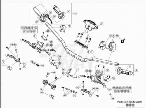 CLUTCH LEVER BETA ORJ YP B1