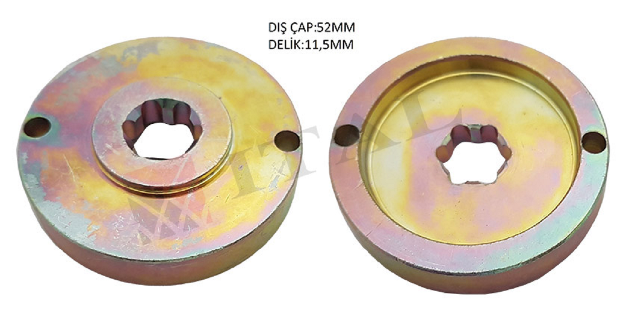 Castor - Alpina Bıçak Pulu Alt Frezeli İtal