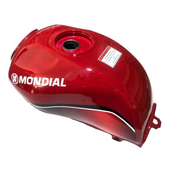 Mondial 125 MG Benzin Deposu Şamandıralı Kırmızı Rialli