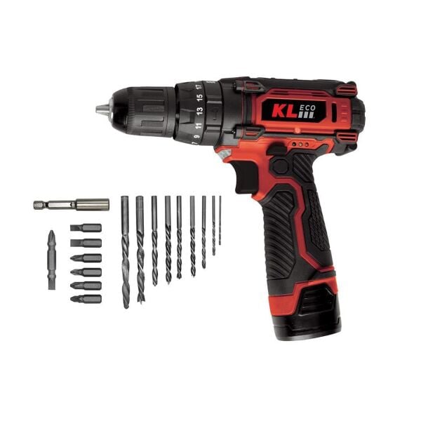 Kale ECO KE2220DM-DB Darbeli Matkap Şarjlı Çift Akü 12V 2.0AH