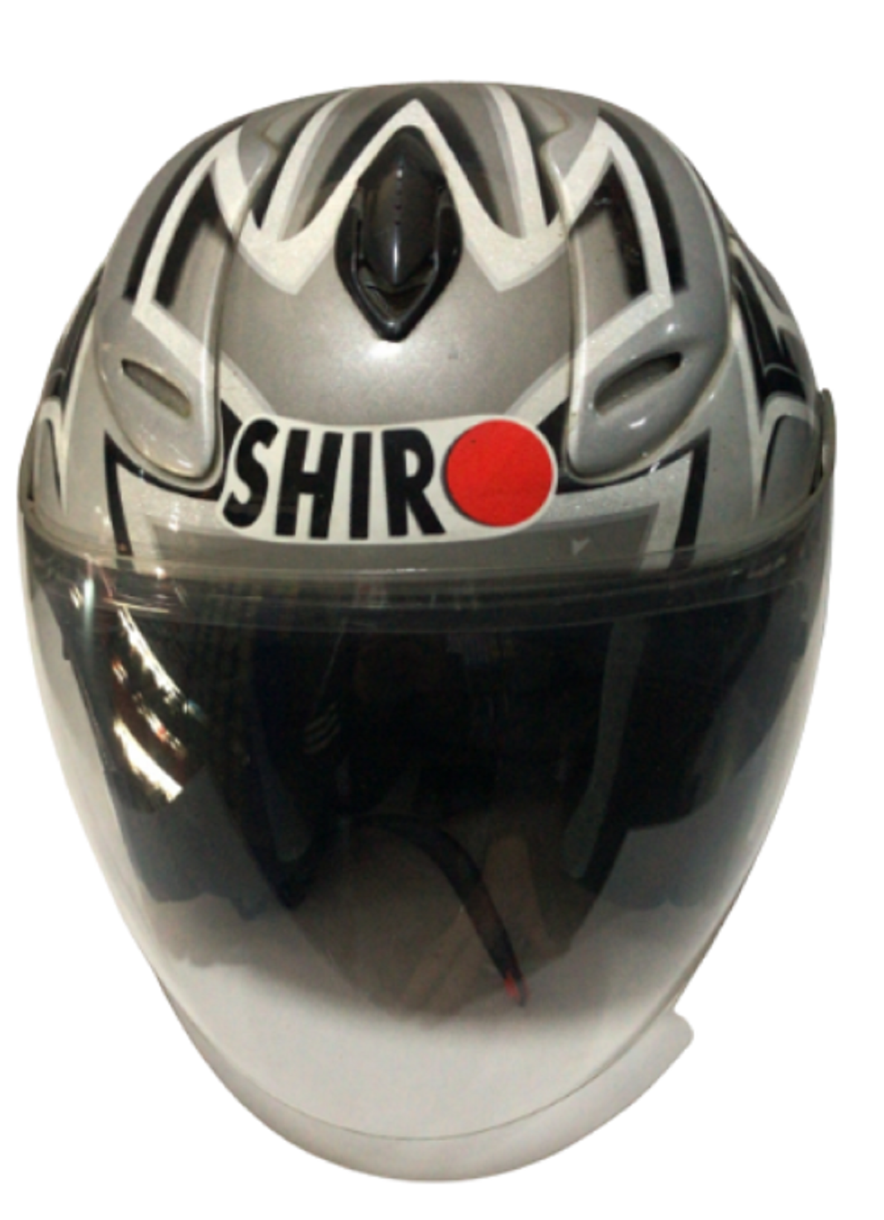 SHIRO SH-50 Pro Kask Çenesiz Gri Beden: M (57-58cm)