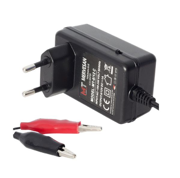 Akü Şarj Cihazı 6v-12v 1a Mervesan