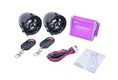 Motosiklet MP3 Çalar Bluetooth Mor-Siyah Prc