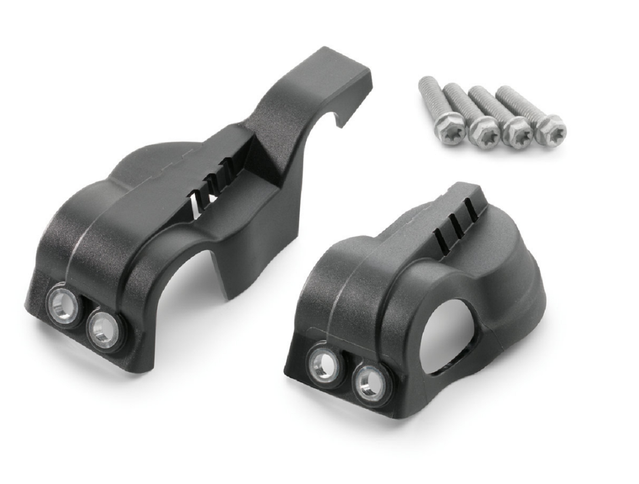 GasGas EC250 Ön Çatal Alt Koruma Kapak Takımı Siyah MOTOES