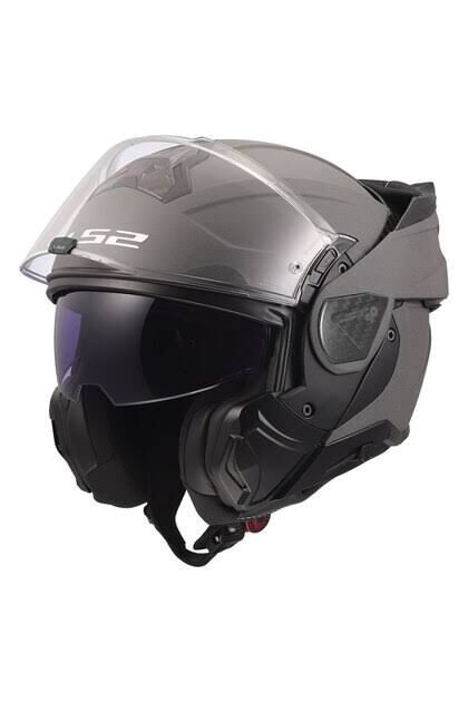 LS2 Advant 2 Kask Mat Concrete Beden : XL