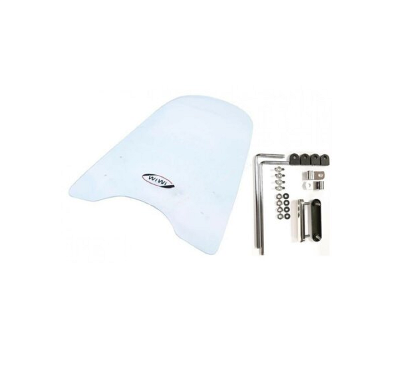 Motorsiklet Siperlik Camı Orta Boy 45-38 Cm Wiwi Öm