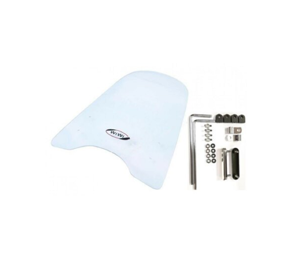 Motorsiklet Siperlik Camı Orta Boy 45-38 Cm Wiwi Öm