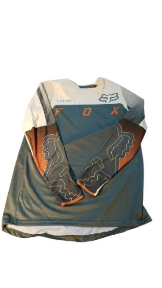 Fox Legion Air Jersey Pantolon Takımı Beden: XL-36 Haki Yeşil-Turuncu