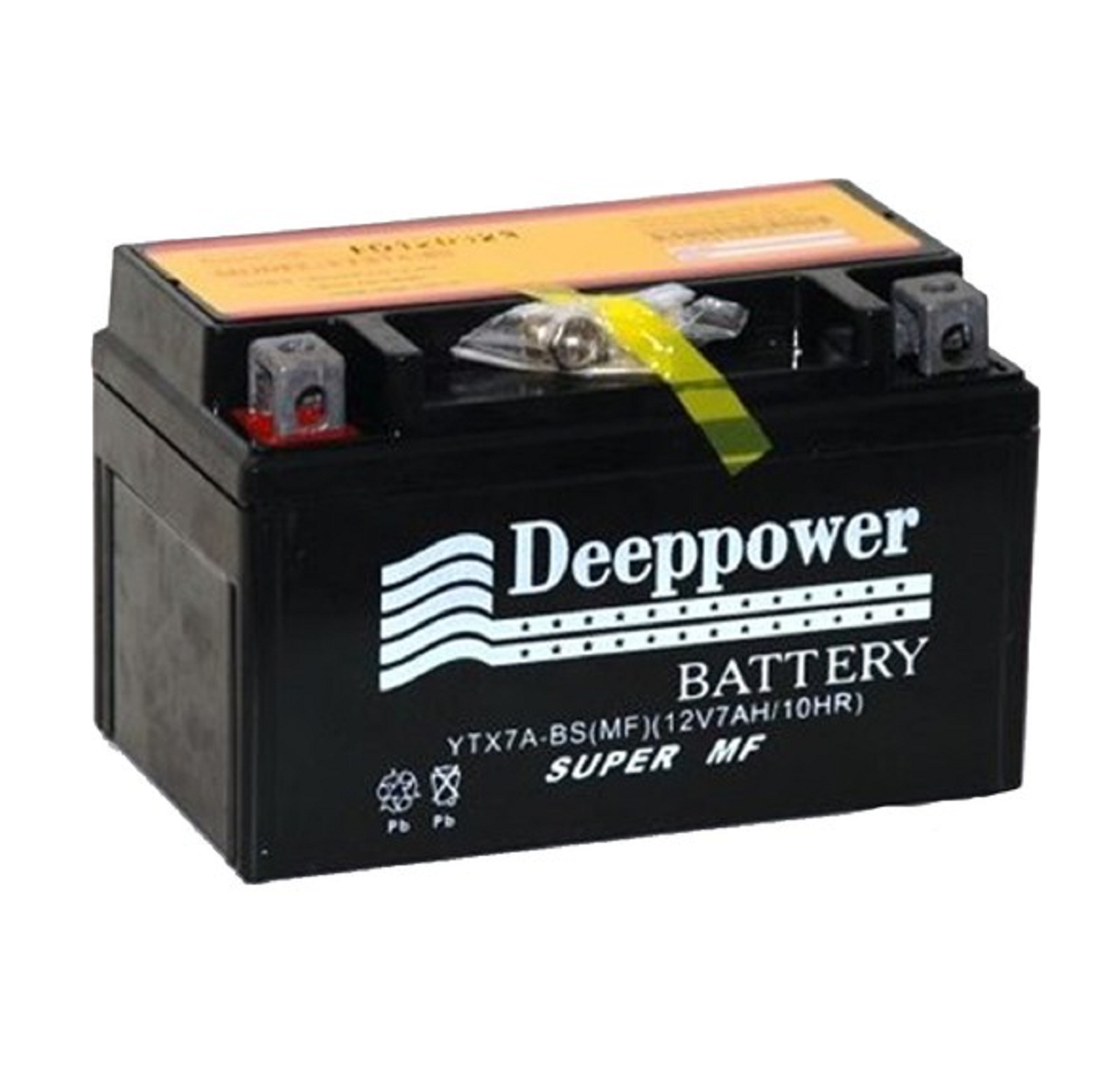 Akü 12v 7ah Yatık Ytx7abs Scooter Deeppower