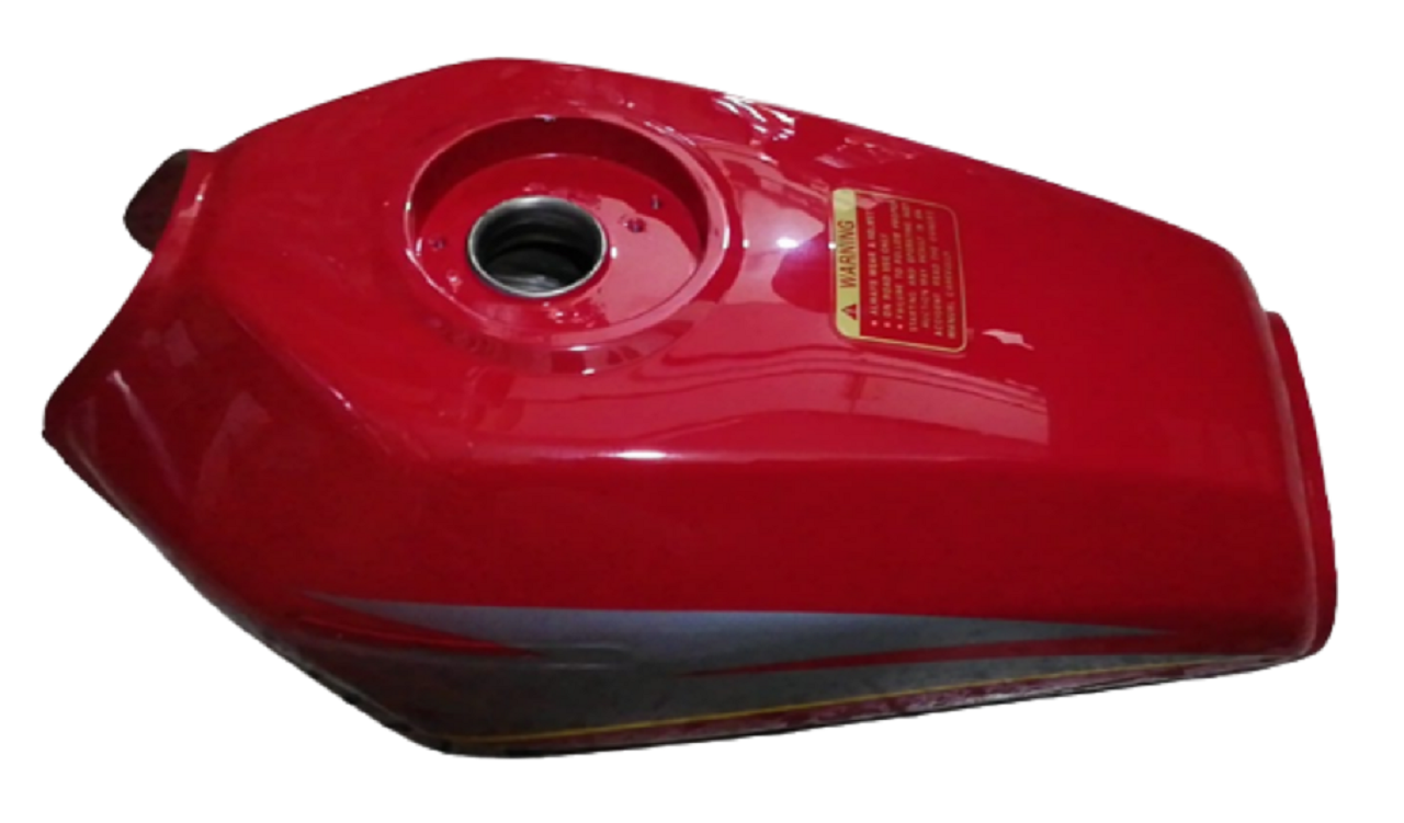 Lifan LF125-5 Benzin Deposu Kırmızı (Civatalı Depo Kapak) Orjinal