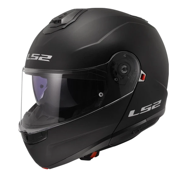 LS2 Strobe 2 Kask Mat Siyah Beden : XL