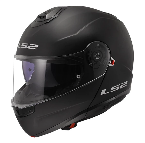 LS2 Strobe 2 Kask Siyah Beden: L