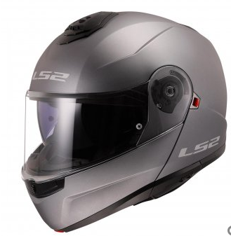 LS2 Strobe 2 Kask Mat Titanıum Beden : XL