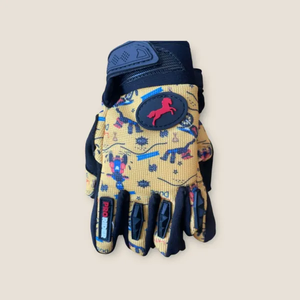 Prorider Çocuk Motosiklet Eldiveni Renkli