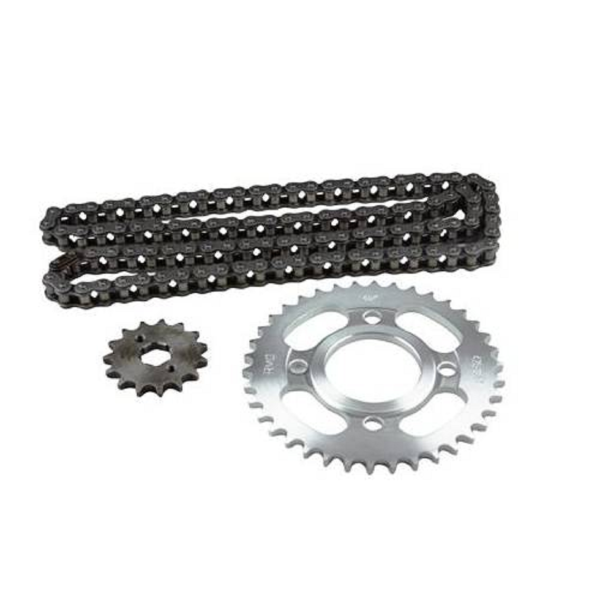 Asya - Cg  Serisi Ön Arka Dişli ve Zincir Seti (Tel Jant Modeli) Prc