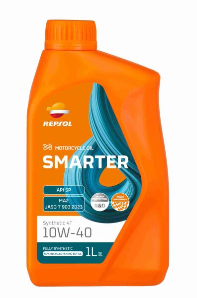 Repsol Motor Yağı Smarter Synthetic 10W40 1 Litre