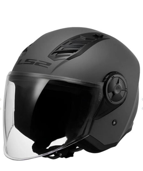 LS2 Airflow 2 Kask Mat Titanyum Beden: XL