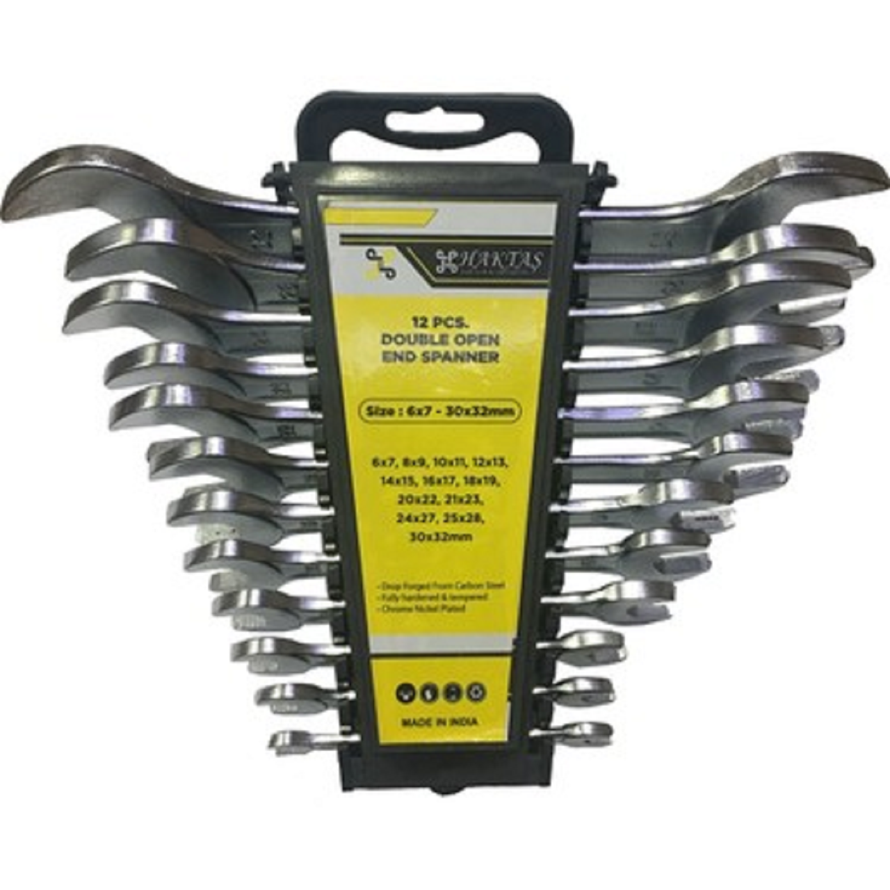 Anahtar Seti 12 Li Açık Ağız Mat Haktas