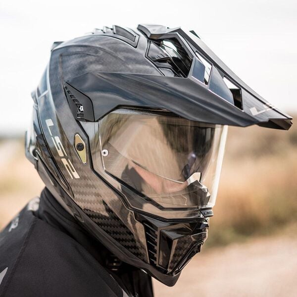 LS2 Explorer C Kask Karbon Beden: L