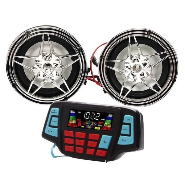 Motosiklet Müzik Paneli Ekranlı MTS