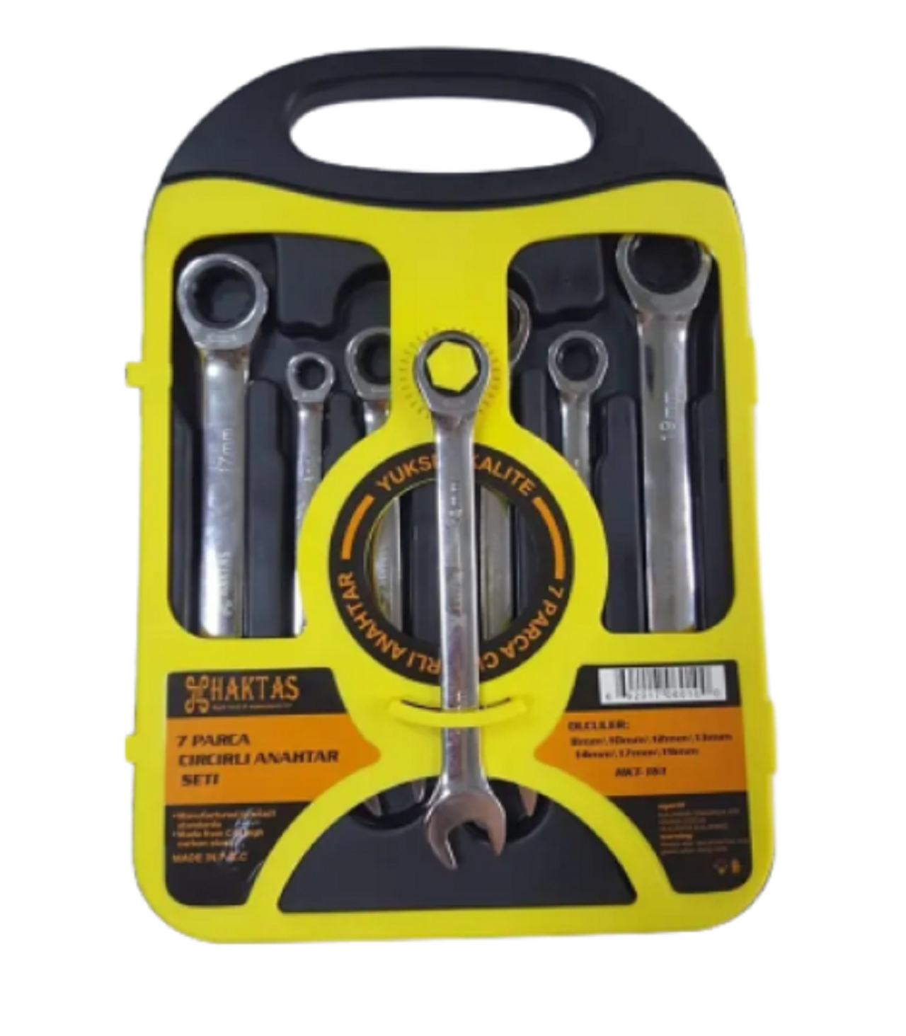 Anahtar Seti Cırcırlı Kombine 7 Li Haktas