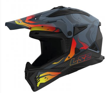 LS2 Fast 2 Kask Wash Gri Beden: XL