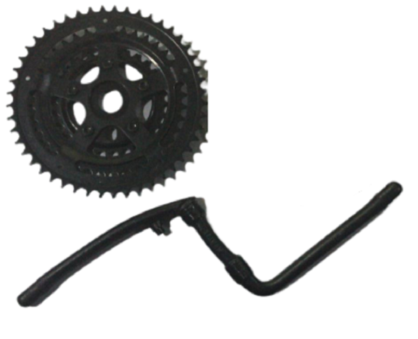 Bisiklet Aynakol 3lü Dişli Amerikan Göbek Setli Siyah Taiwan