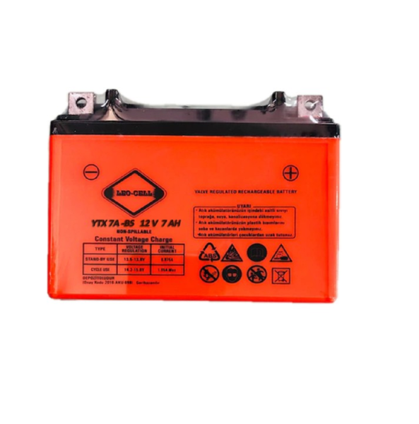 Akü 12v 7ah Activa Jelli Bakımsız Leocell