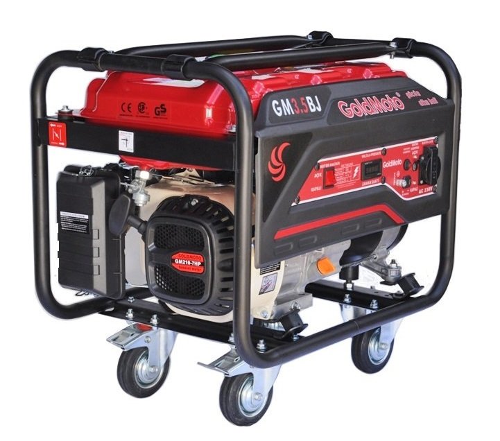Goldmoto Gm3.5bj Jeneratör Benzinli Monofaze İpli
