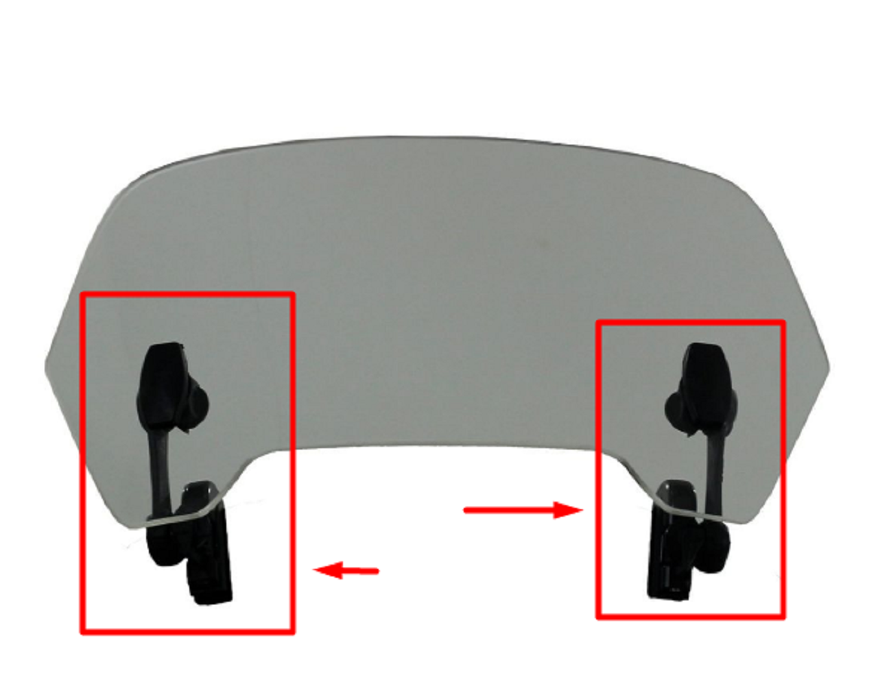 Motosiklet Siperlik Deflektörü Ayakları Tamir Takımı GP