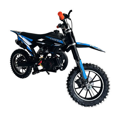 Pocket Bike Motosiklet Cross 50cc 2 Zamanlı Mavi