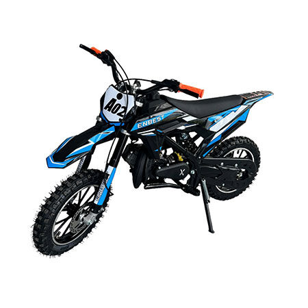 Pocket Bike Motosiklet Cross 50cc 2 Zamanlı Mavi