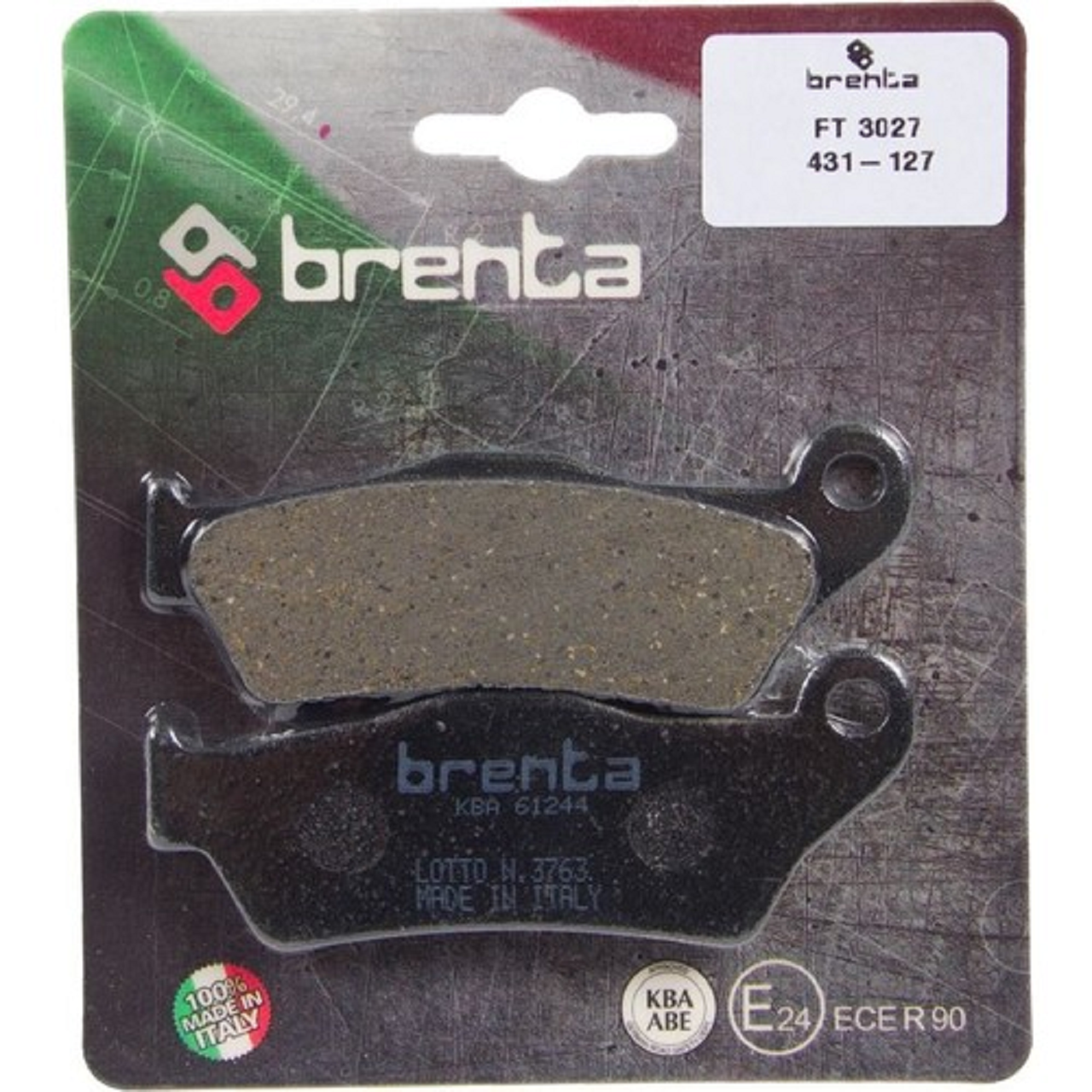 Motosiklet Fren Balatası Ft3027 Organik Brenta