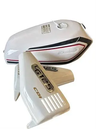 CG Serisi Benzin Deposu ve Yan Kapak Takımı Beyaz Prc