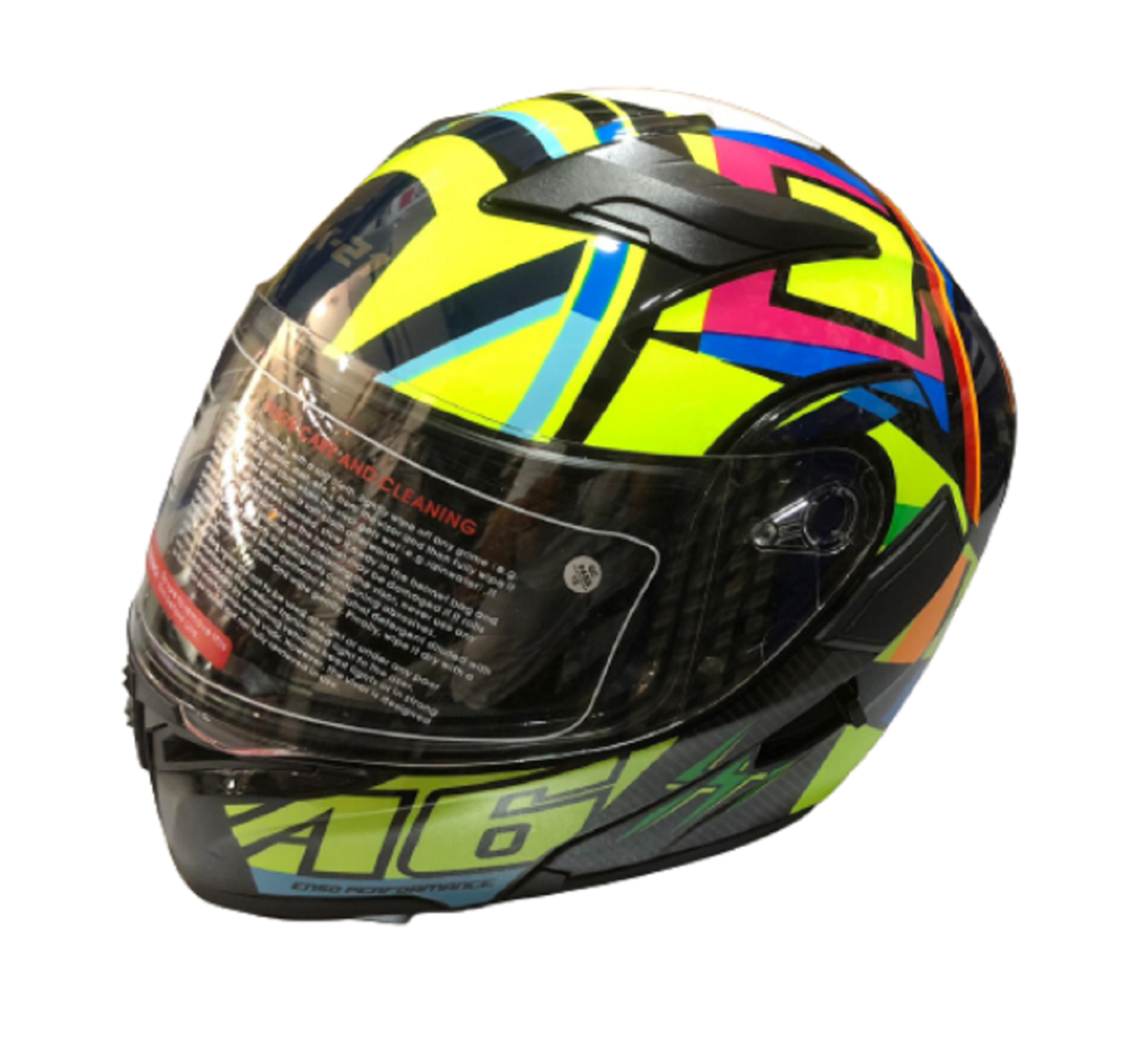 Motosiklet Kask Çeneden Açılır Vizörlü JK20