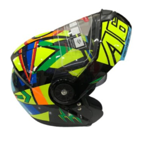 Motosiklet Kask Çeneden Açılır Vizörlü JK20