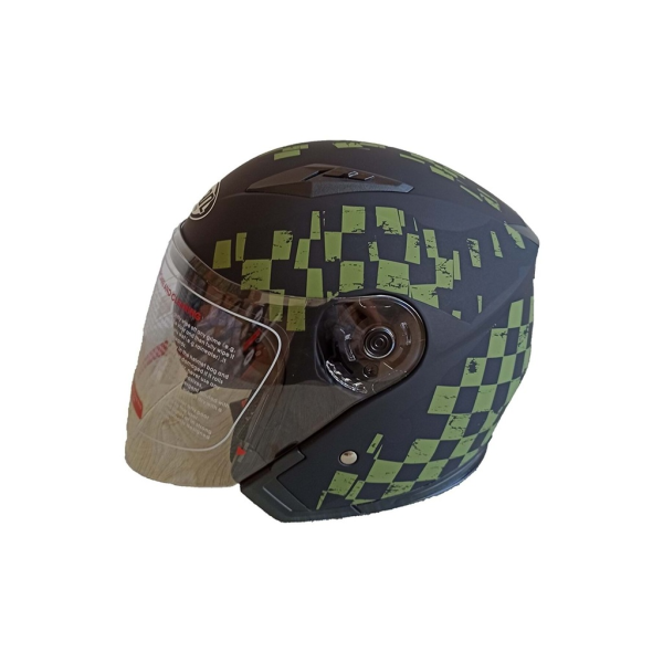 Motosiklet Kask Çenesiz Vizörlü JK21