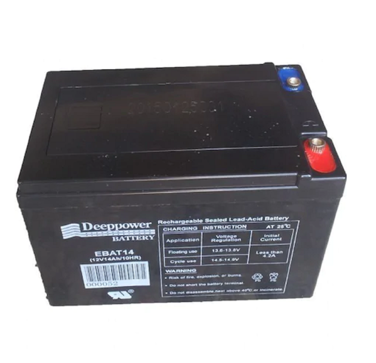 Akü 12v 14ah E-bike Deeppower