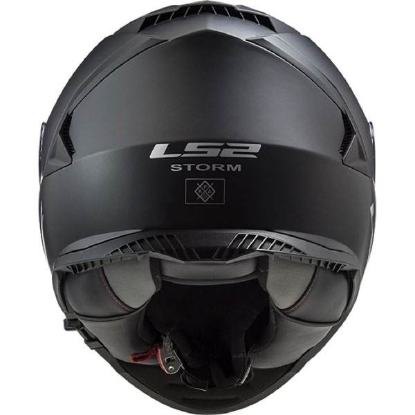 Motosiklet Kask Mat Siyah Storm Beden:M LS2