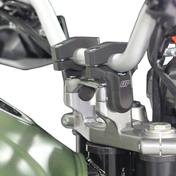 Motosiklet Universal Kademeli Gidon Yükseltme 22mm GP Kompozit