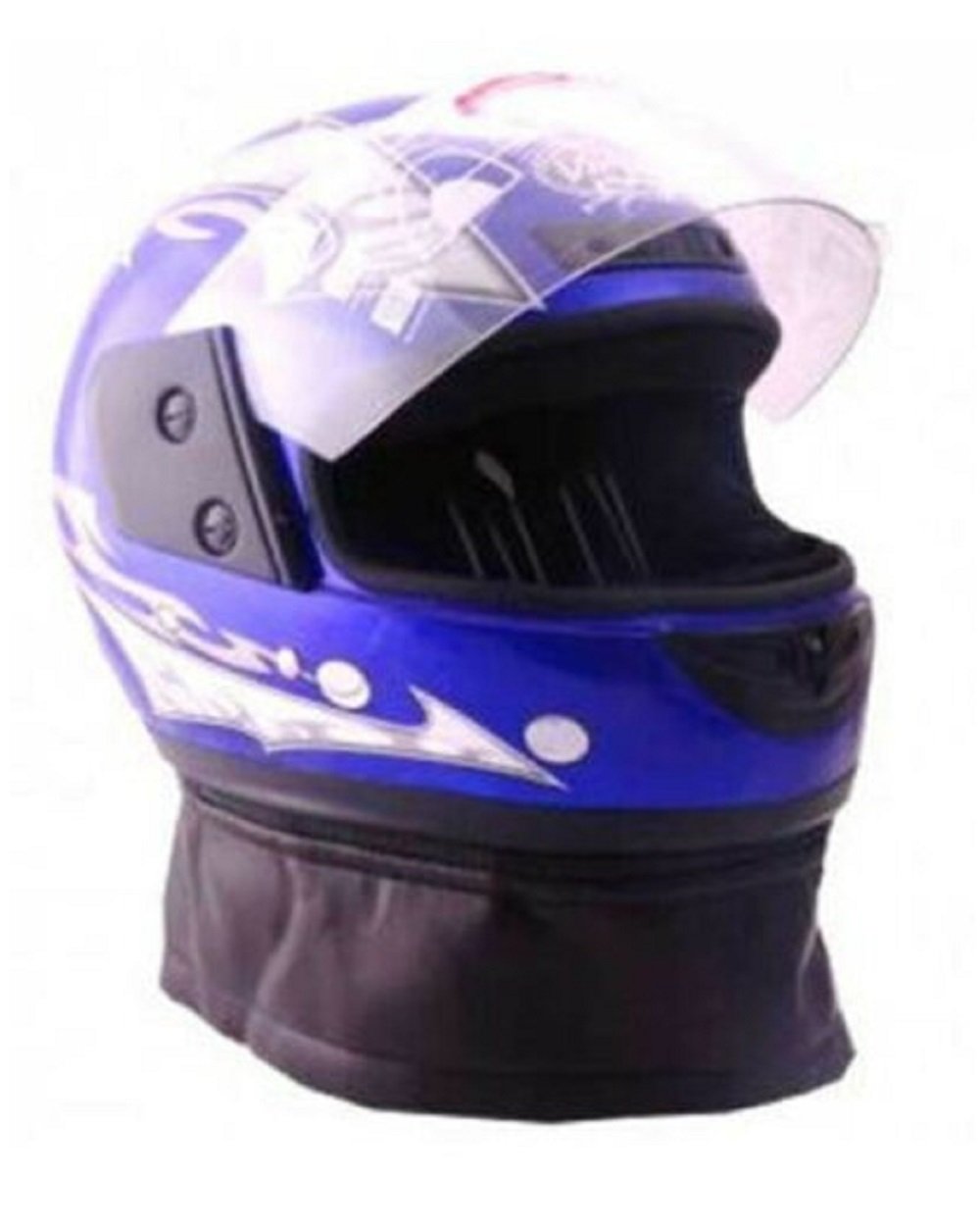 Motosiklet Kask Boyunluklu Çeneli Renkli Karışık Beden Mrt