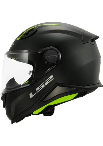 LS2 Kid Kask  Mat Siyah Beden: M