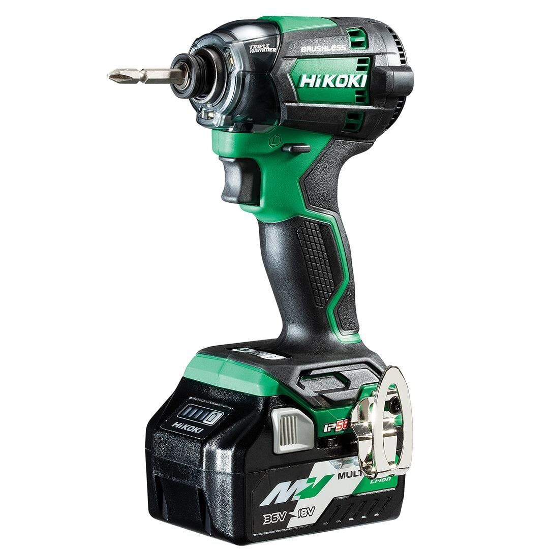 Hikoki WH18DC-2.0 Akülü Darbeli Vidalama Matkap Kömürsüz 4-10MM 210NM 18V 2.0AH