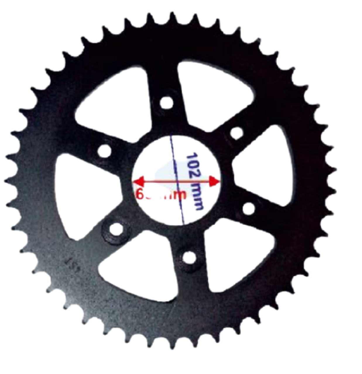 Bajaj Dominar 400 - KTM Duke 390 Arka Dişli 520D - 45T 63mm 6 Delikli Empar