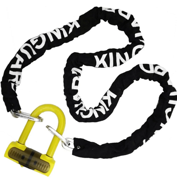 Zincirli Kilit 8X8X1500mm Sarı LOCK Kinguard Taiwan