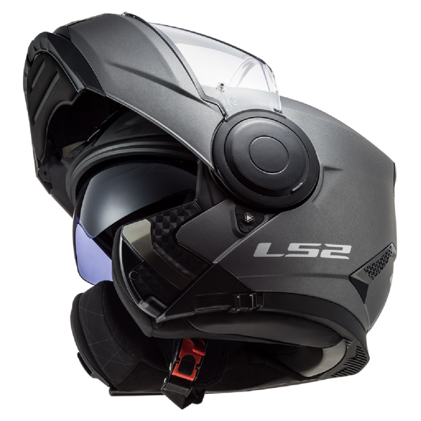 Motosiklet Kask SCOPE Mat Titanyum Beden:XL LS2