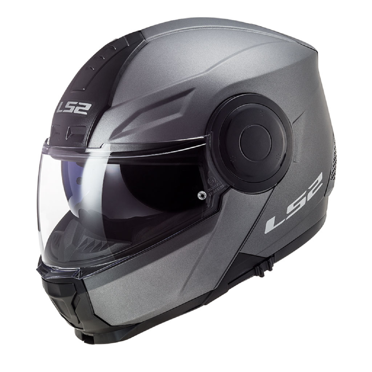 Motosiklet Kask SCOPE Mat Titanyum Beden:XL LS2
