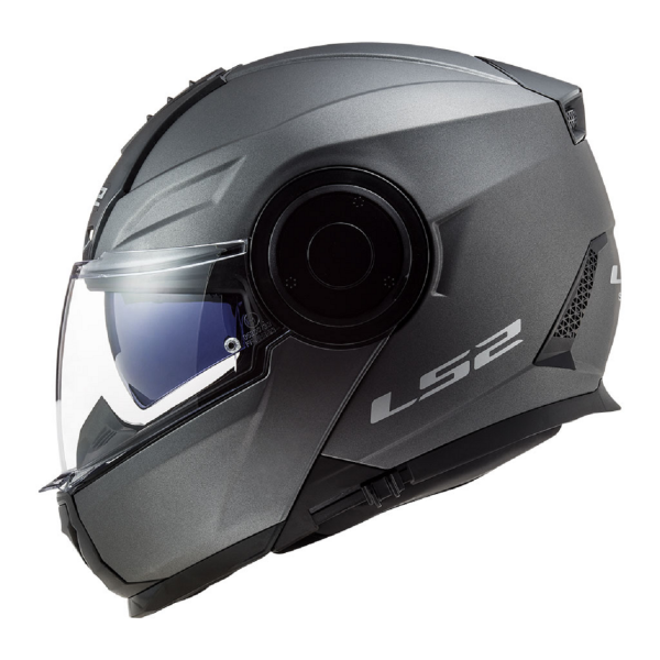 Motosiklet Kask SCOPE Mat Titanyum Beden:XL LS2