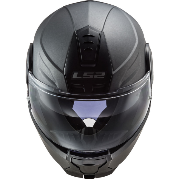 Motosiklet Kask SCOPE Mat Titanyum Beden:XL LS2